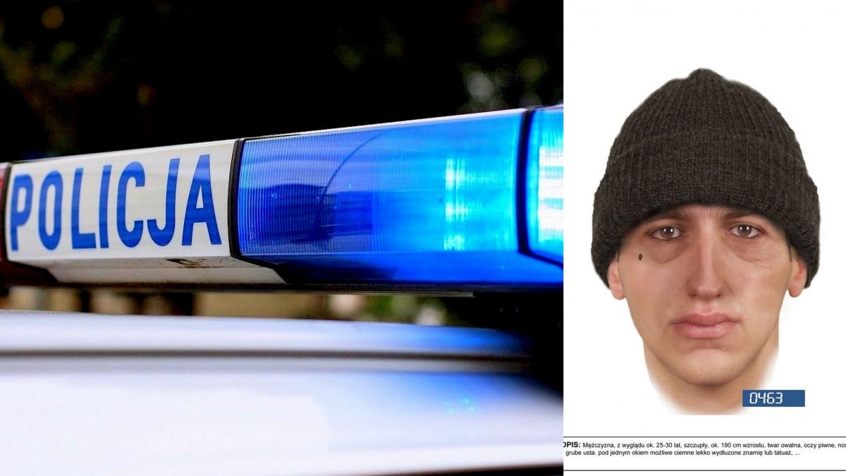 Policja poszukuje gwałciciela! Wizerunek sprawcy - poznajesz go?