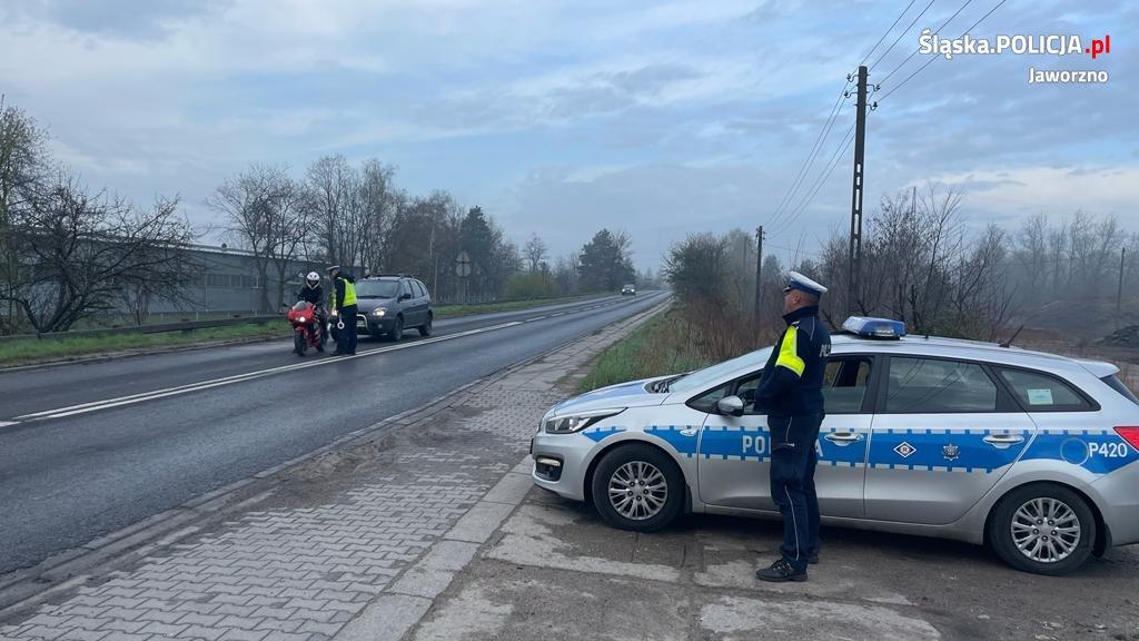 Trzeźwy poranek w Jaworznie - Policja używa narkotesty