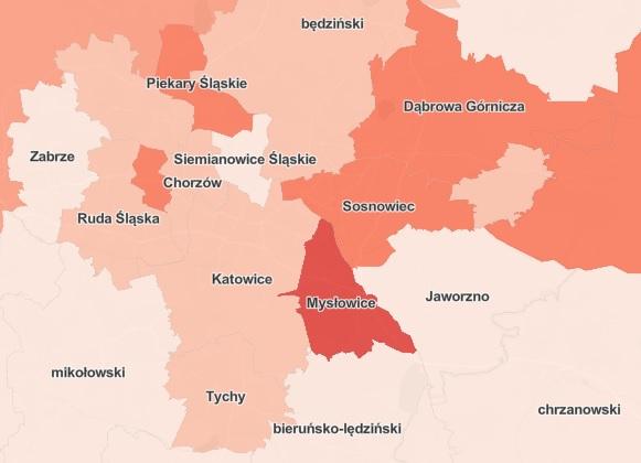 Aktualna sytuacja epidemiologiczna w Jaworznie – 17.04.2022