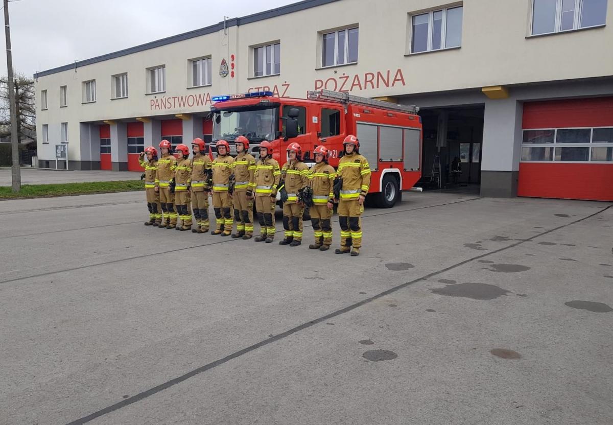 Jaworzniccy strażacy oddali hołd zmarłym w katastrofie smoleńskiej