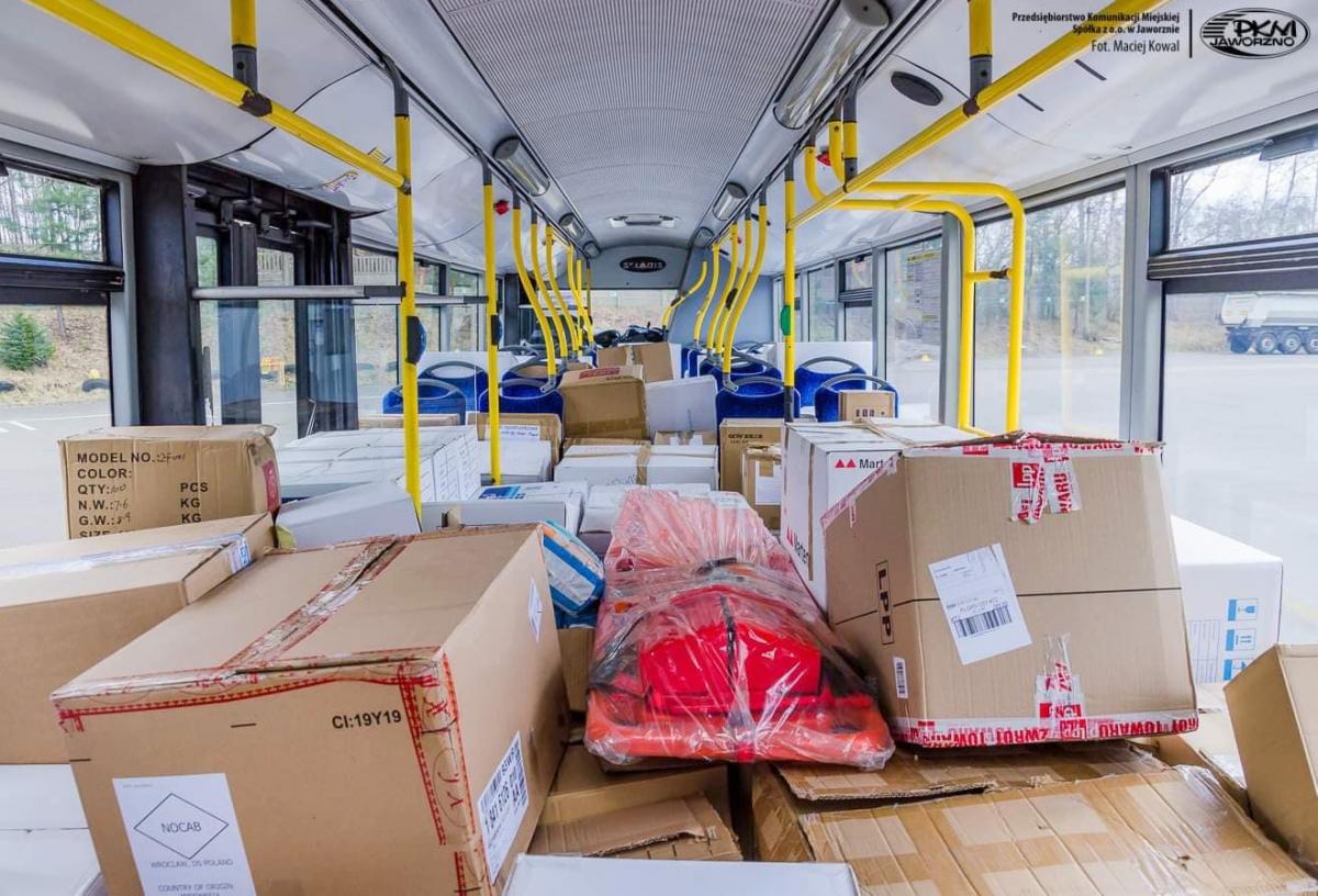 Kolejny jaworznicki autobus dotarł do Lwowa