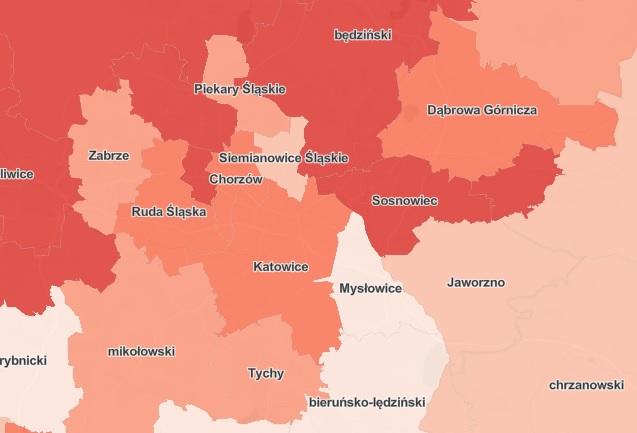Aktualna sytuacja epidemiologiczna w Jaworznie – 31.3.2022