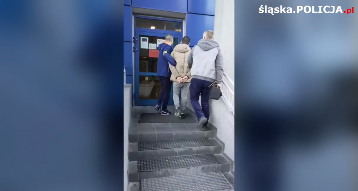 Zatrzymano groźnego przestępcę w Jaworznie
