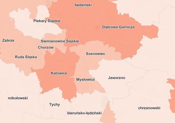 Aktualna sytuacja epidemiologiczna w Jaworznie – 29.3.2022