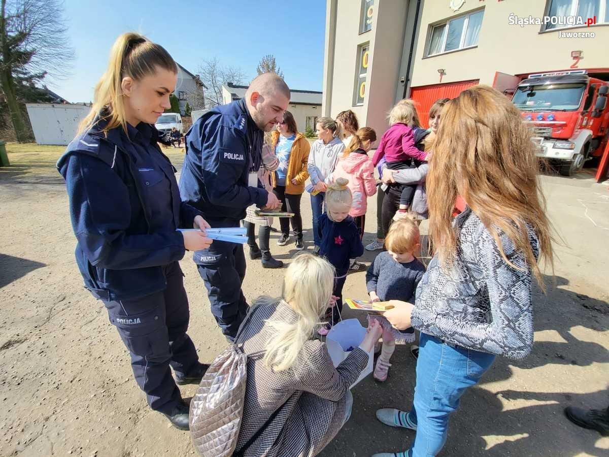 Profilaktyka wśród Ukraińców. Policja zorganizowała pogawędkę
