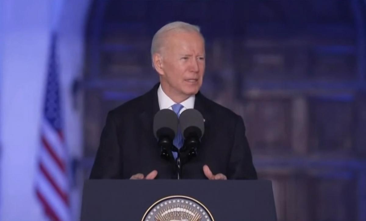 Joe Biden w Polsce. Prezydent USA przemawiał w Warszawie