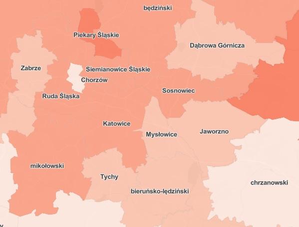Aktualna sytuacja epidemiologiczna w Jaworznie – 23.3.2022