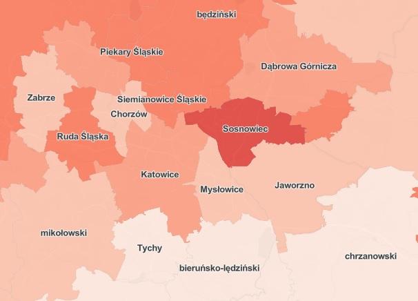 Aktualna sytuacja epidemiologiczna w Jaworznie – 18.3.2022