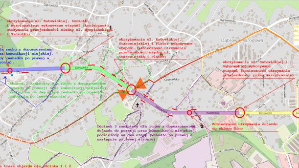 Zmiana organizacji ruchu na ul. Katowickiej