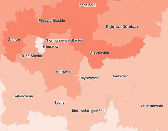 Aktualna sytuacja epidemiologiczna w Jaworznie – 16.3.2022