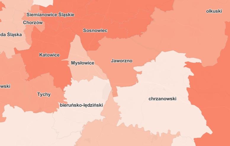 Aktualna sytuacja epidemiologiczna w Jaworznie – 14.3.2022