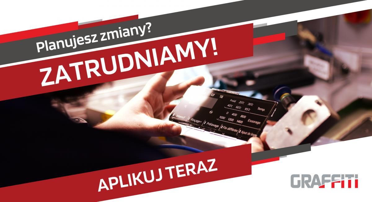 Drukarnia Graffiti poszukuje pracowników