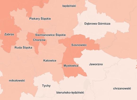 Aktualna sytuacja epidemiologiczna w Jaworznie – 10.3.2022