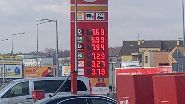Rosną ceny paliw. Za Diesel zapłacimy ponad 7 zł