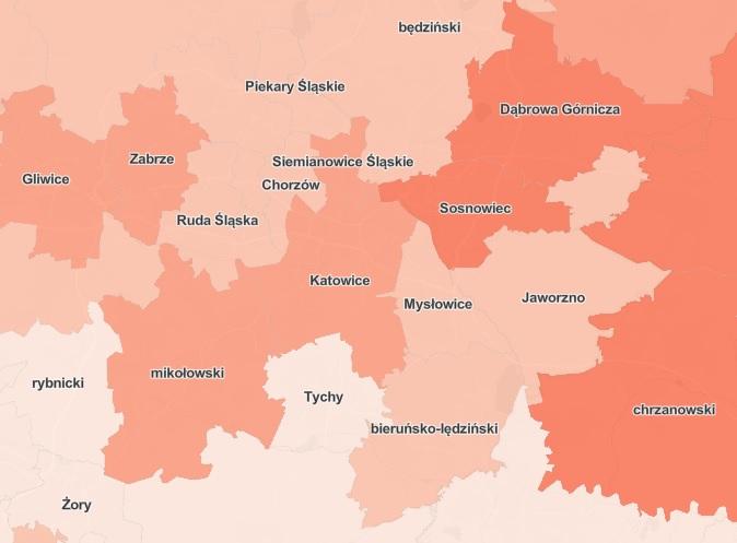 Aktualna sytuacja epidemiologiczna w Jaworznie – 4.3.2022