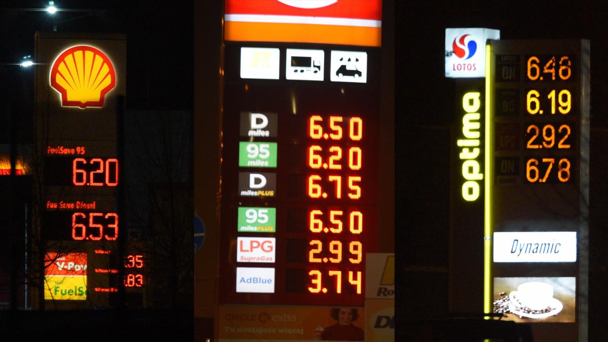 Paliwo w Jaworznie już po 6,20 zł
