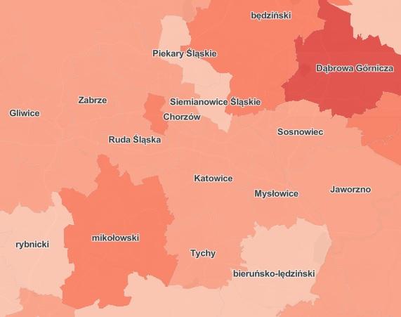 Aktualna sytuacja epidemiologiczna w Jaworznie – 2.3.2022