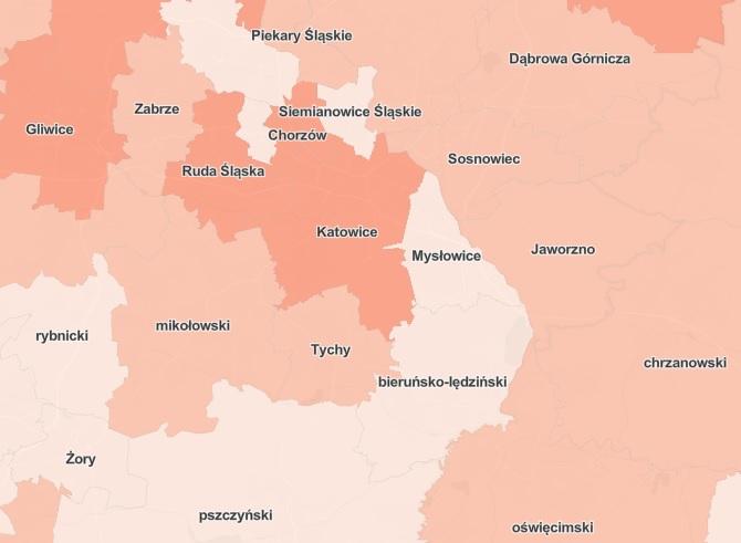 Aktualna sytuacja epidemiologiczna w Jaworznie – 1.3.2022