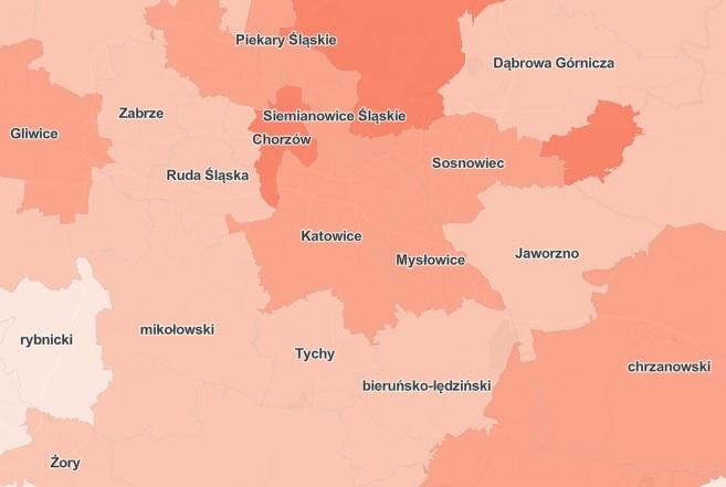 Aktualna sytuacja epidemiologiczna w Jaworznie – 24.2.2022