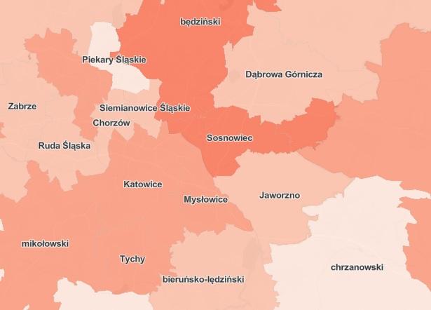 Aktualna sytuacja epidemiologiczna w Jaworznie – 23.2.2022