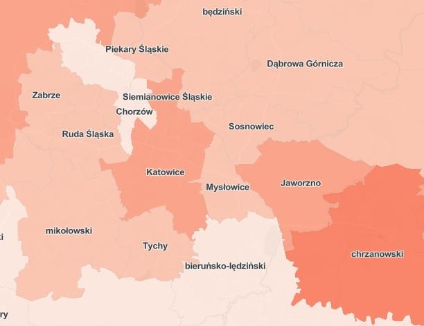 Aktualna sytuacja epidemiologiczna w Jaworznie – 22.2.2022