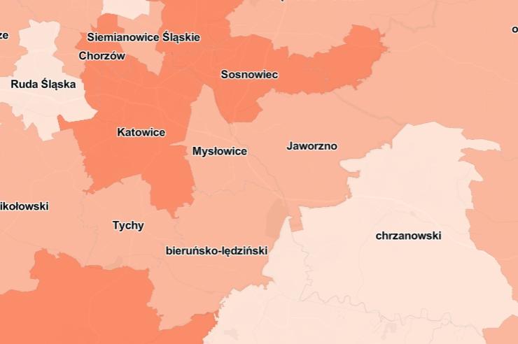 Aktualna sytuacja epidemiologiczna w Jaworznie – 21.2.2022