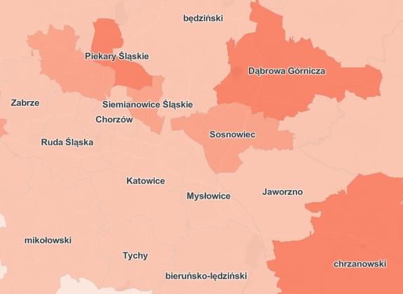 Aktualna sytuacja epidemiologiczna w Jaworznie – 17.2.2022