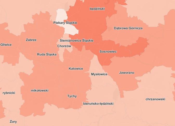 Aktualna sytuacja epidemiologiczna w Jaworznie – 16.2.2022