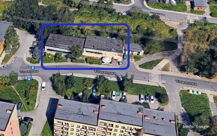 Miasto sprzedaje zabudowaną działkę przy ul. Towarowej