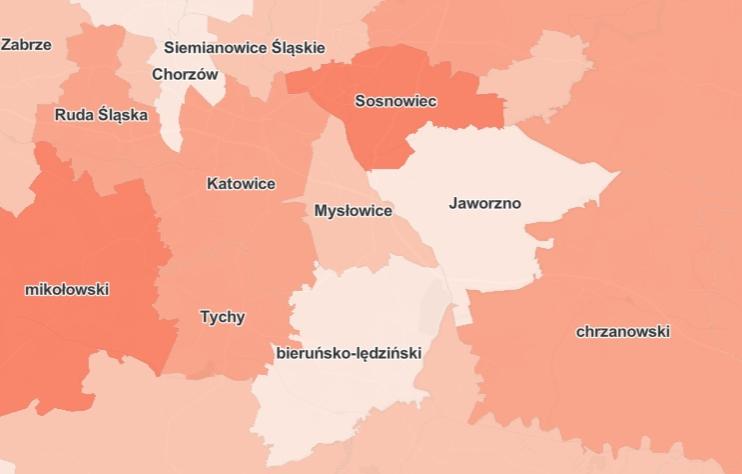 Aktualna sytuacja epidemiologiczna w Jaworznie – 14.2.2022