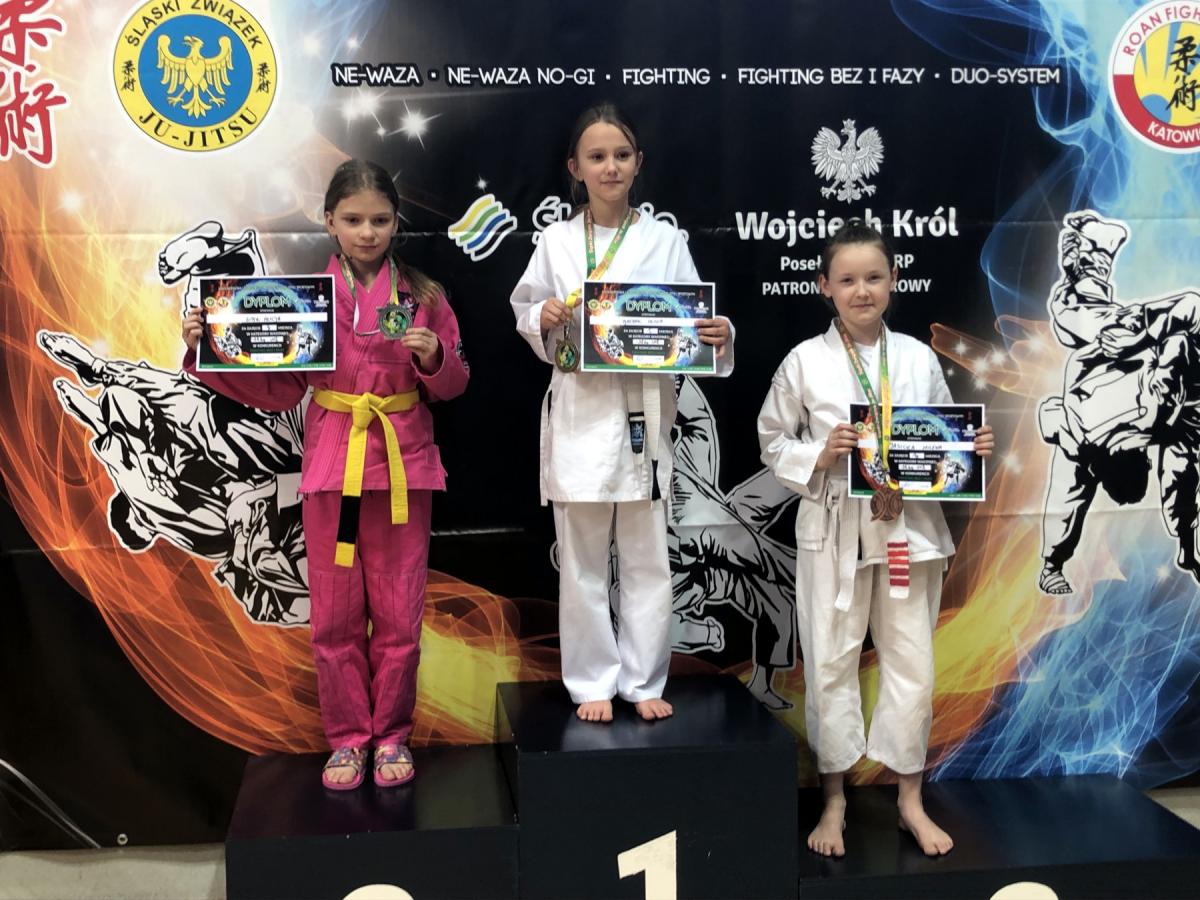 Medale Satori Jaworzno  w Ogólnopolskiej Lidze Ju-jitsu