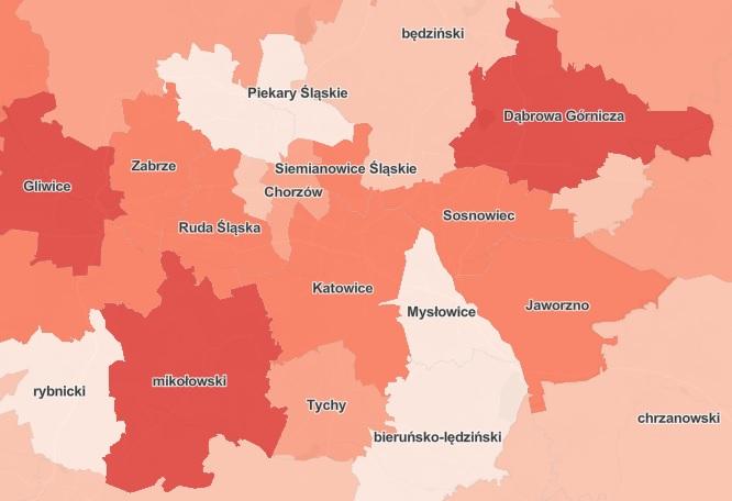 Aktualna sytuacja epidemiologiczna w Jaworznie – 8.2.2022