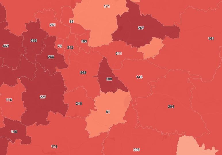 Aktualna sytuacja epidemiologiczna w Jaworznie – 2.2.2022