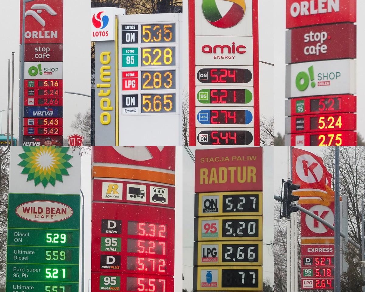 Ceny paliw w Jaworznie po obniżce podatku VAT