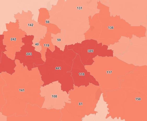Aktualna sytuacja epidemiologiczna w Jaworznie – 1.2.2022