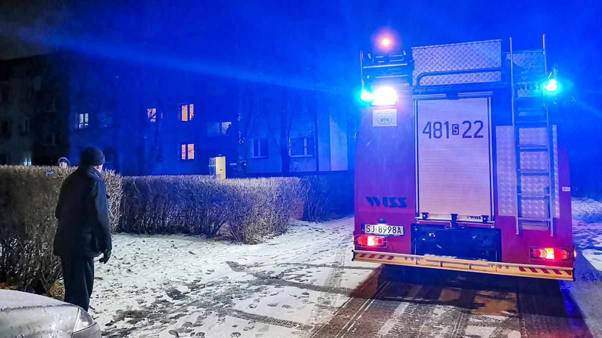 Akcja strażacka na Ogrodowej. Niebezpieczna substancja okazała się mąką
