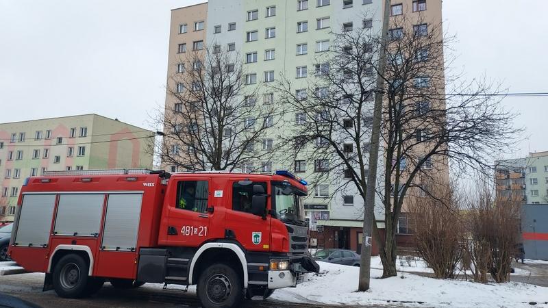 5 zastępów Straży Pożarnej interweniowało na Grunwaldzkiej 215.
