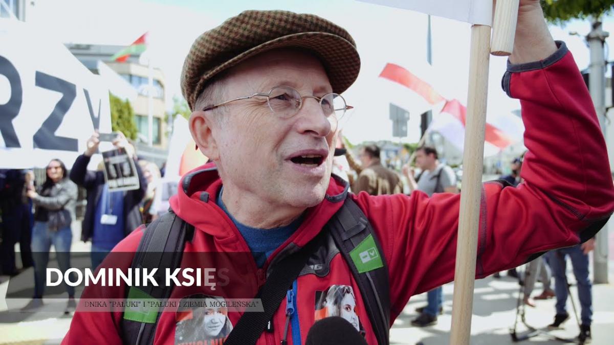 Uwolnić dziennikarzy – Idziemy po Was! Akcja Stowarzyszenia Gazet Lokalnych pod ambasadą Białorusi