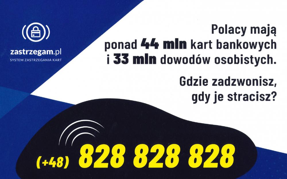 Zastrzeganie dokumentów i kart płatniczych