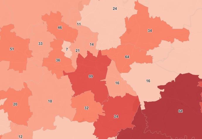 Aktualna sytuacja epidemiologiczna w Jaworznie – 8.1.2022