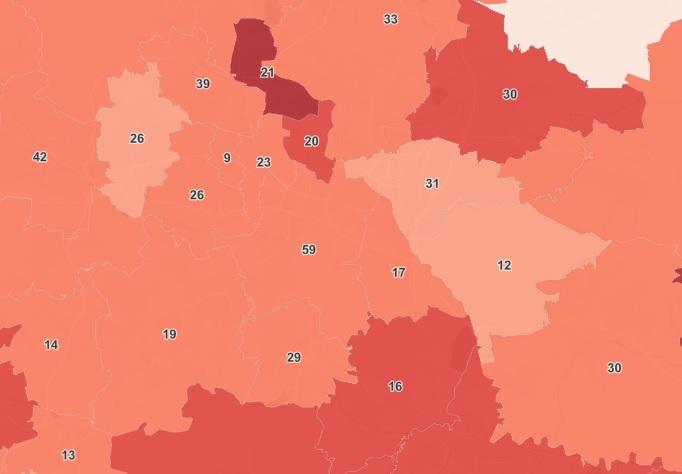 Aktualna sytuacja epidemiologiczna w Jaworznie – 2.1.2022