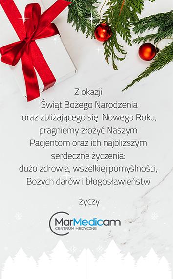Życzenia świąteczne: MarMedicam Centrum Medyczne
