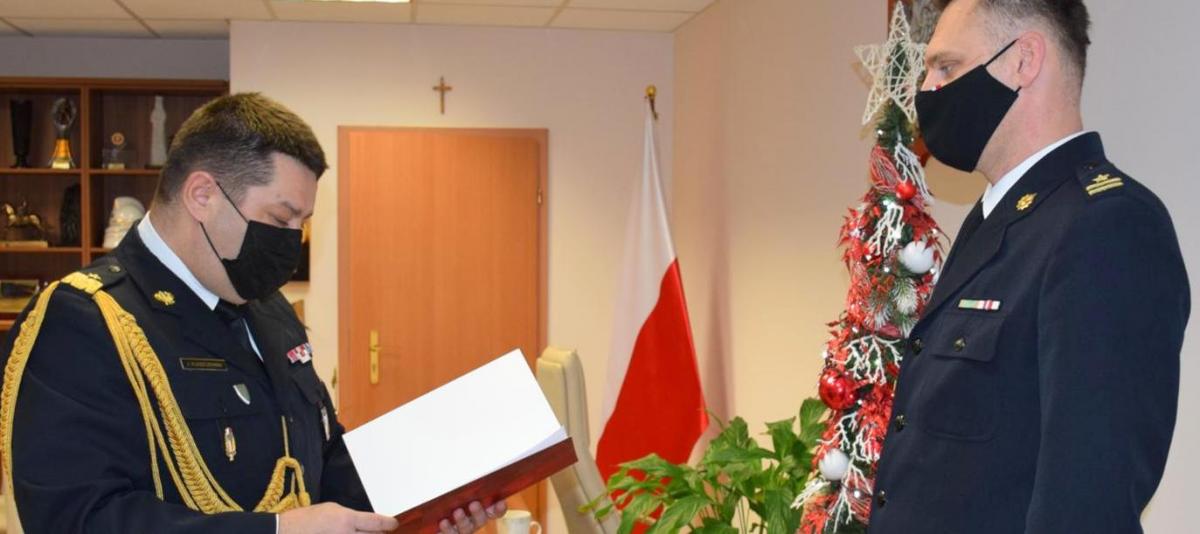 Nowy wicekomendant jaworznickiej straży pożarnej