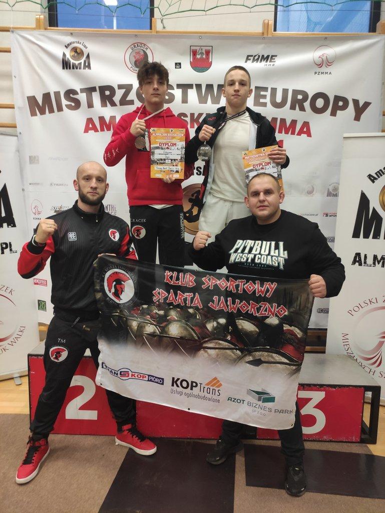 Sukces Sparty Jaworzno na mistrzostwach Europy ALMMA