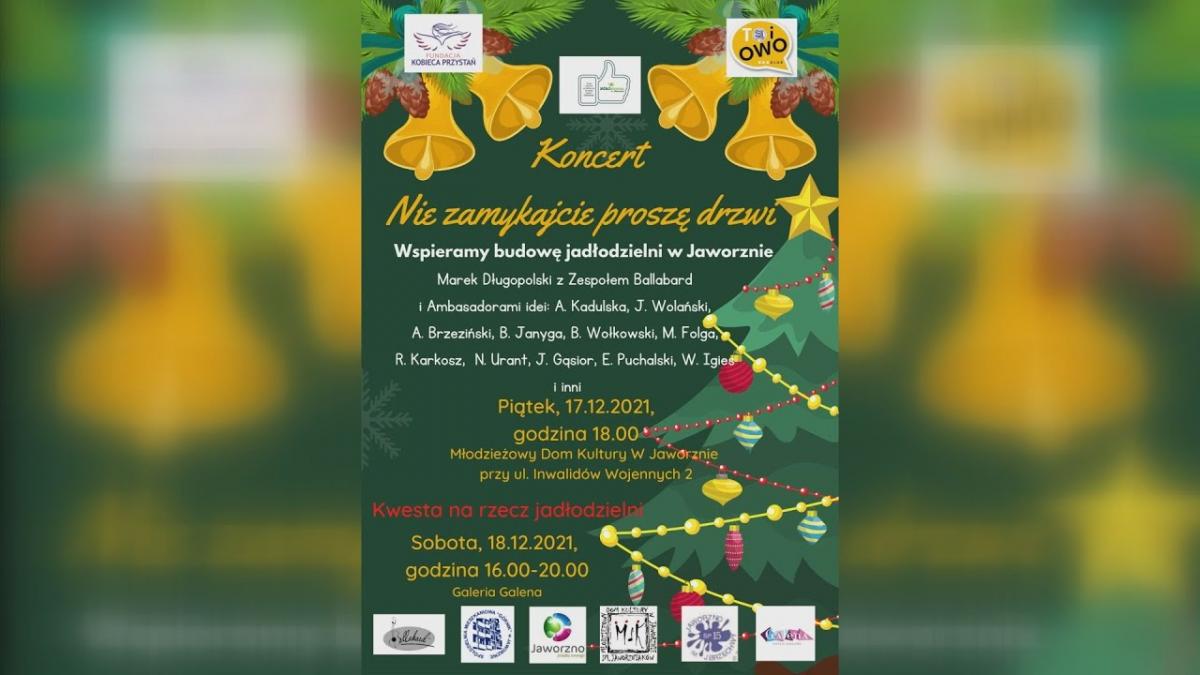 Koncert „Nie zamykajcie proszę drzwi” na rzecz Jadłodzielni