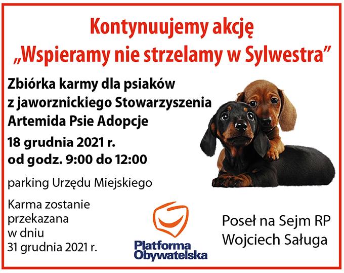 Zbiórka karmy dla bezdomnych psów