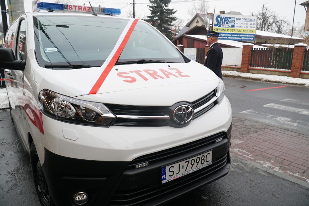 Nowy samochód specjalny dla OSP Ciężkowice