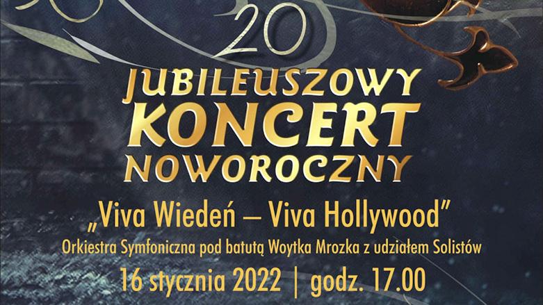 Zapraszamy na 20. jubileuszowy Koncert Noworoczny