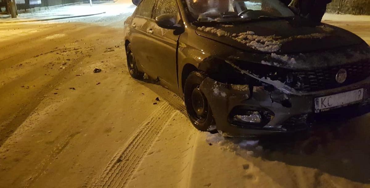 Kolizja na ul. Kołłątaja