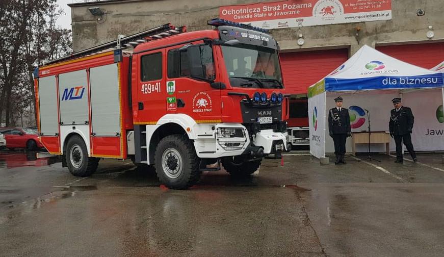 OSP Osiedle Stałe ma nowy samochód ratowniczo-gaśniczy